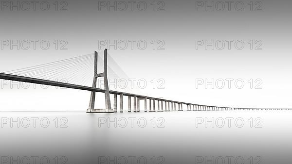 Vasco da Gama Bridge over the River Tagus