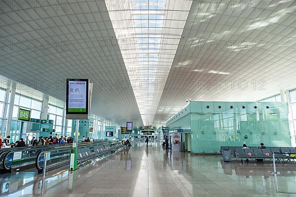 Terminal 1 of Barcelona Airport