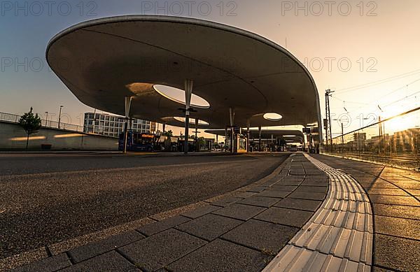 Sunset bus station