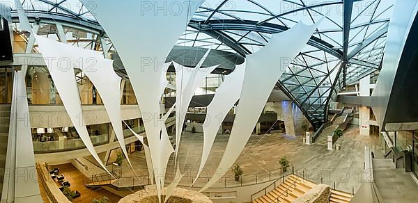 Darmstadtium Congress Centre Darmstadt Panorama Germany