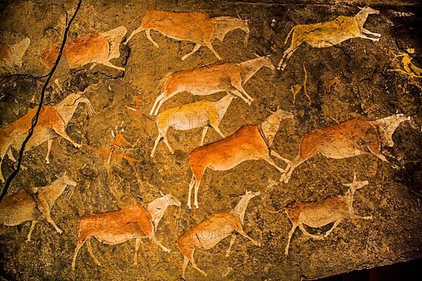 Cave painting