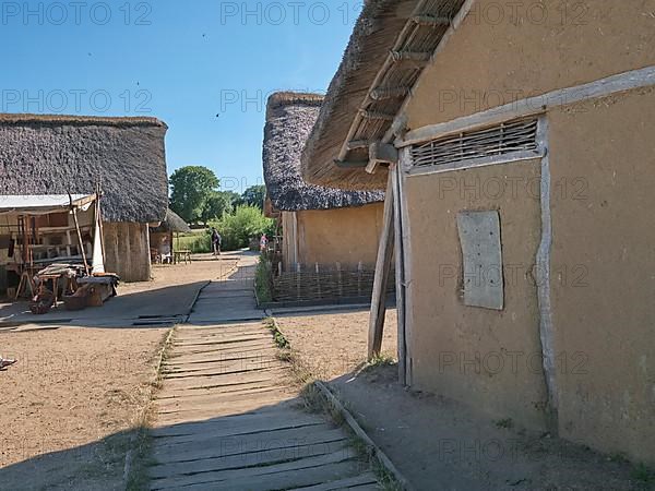 Scientific reconstruction of the Viking village of Haithabu