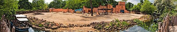 Zambezi Zoo Hanover Panorama Germany