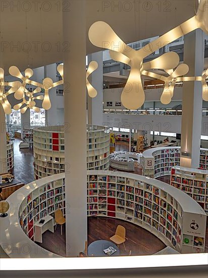 Inside the City Library