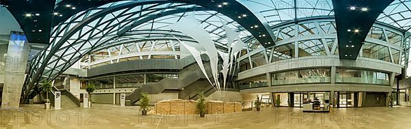 Darmstadtium Congress Centre Darmstadt Panorama Germany