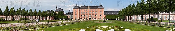 Schwetzingen Palace Panorama Germany