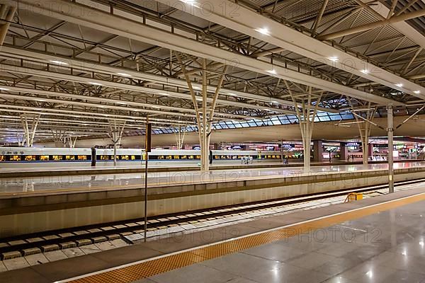 Shanghai Hongqiao Railway Station in Shanghai