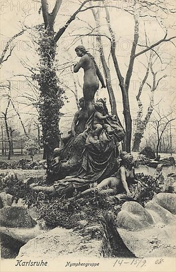 Nymph group in Karlsruhe