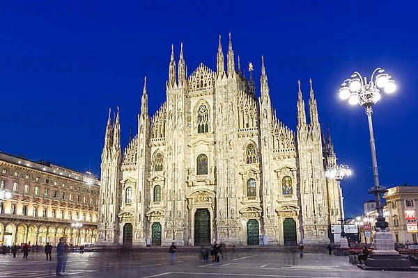 Milan Cathedral Duomo di Milano Church Travel Travel City by Night in Milan