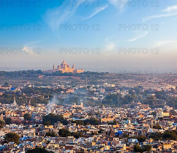 Aerial view of Jodhpur