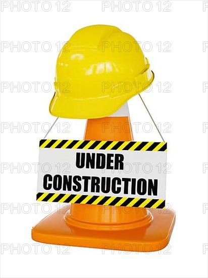 Under construction concept background