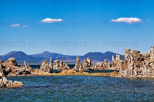 Alkaline and saline lake