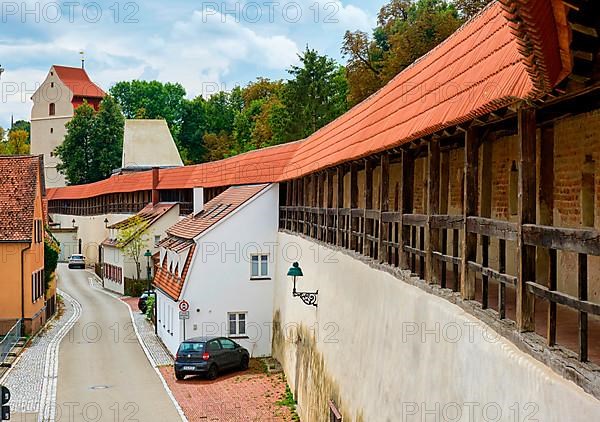 Noerdlingen city wall