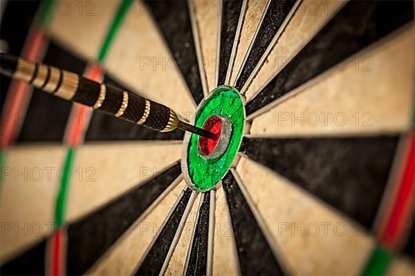 Success hitting target aim goal achievement concept background