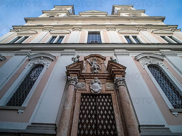 Facade of the Jesuit Church of St. Michael