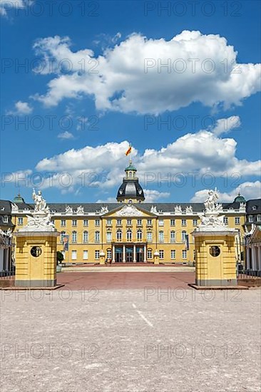 Karlsruhe Castle Baroque Palace Residence Travel Architecture in Karlsruhe