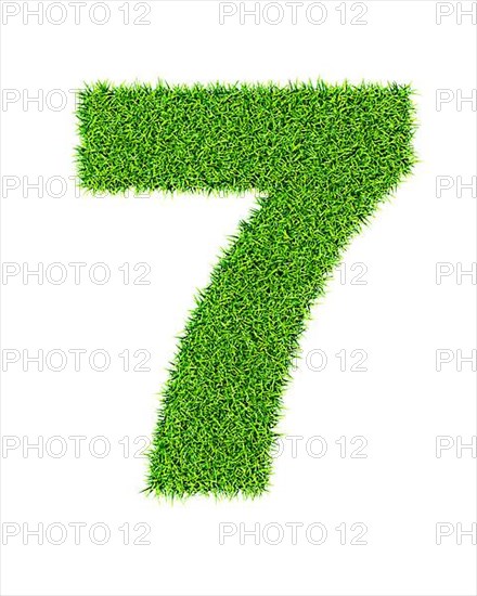 Grass number 7 seven