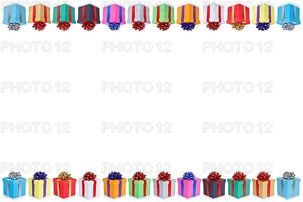 Gifts Birthday Card Christmas Wedding Text Free Space Copyspace Gift Isolated in Stuttgart