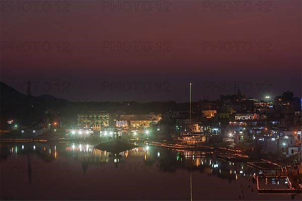 Sacred Puskhar lake