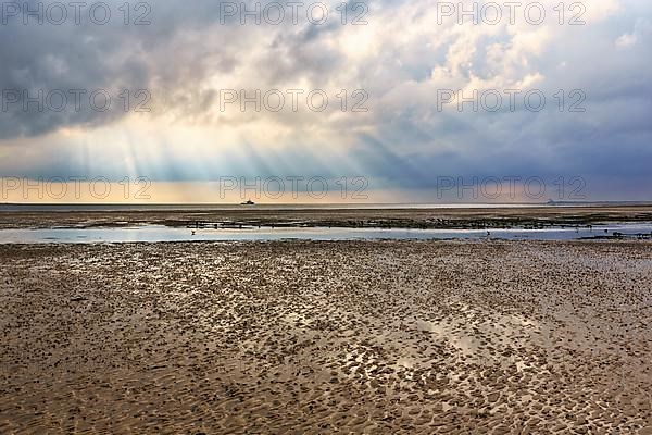 Wadden Sea in autumn