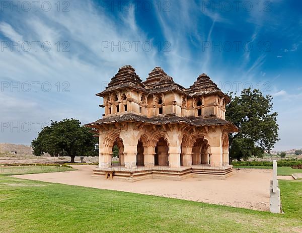 Lotus Mahal. Royal Centre. Hampi