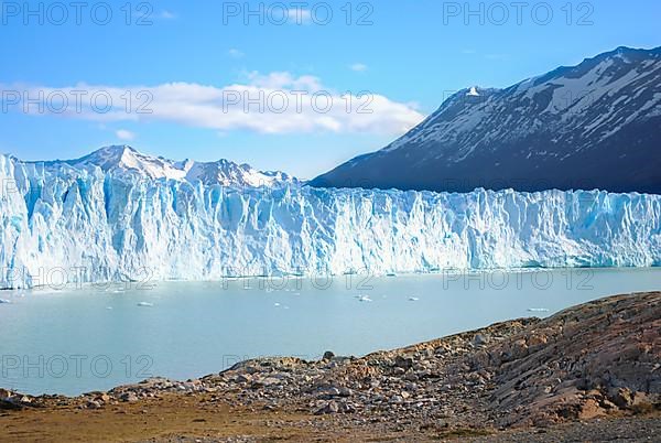 View of Perito Moreno glacier located in Patagonia