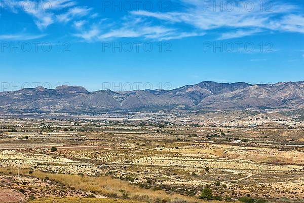 Sierra del Cid Landscape near Alicante Alacant Mountains Mountains in Alicante