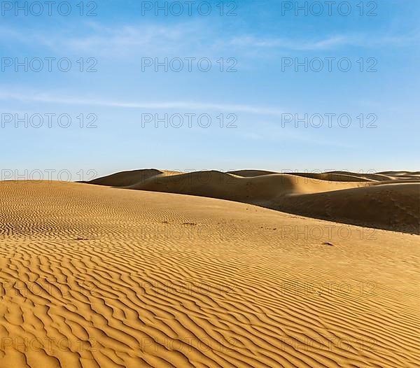 Dunes of Thar Desert. Sam Sand dunes