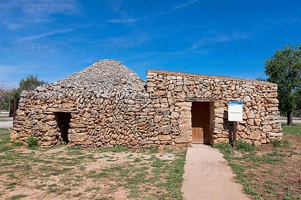 Historical shepherd's hut