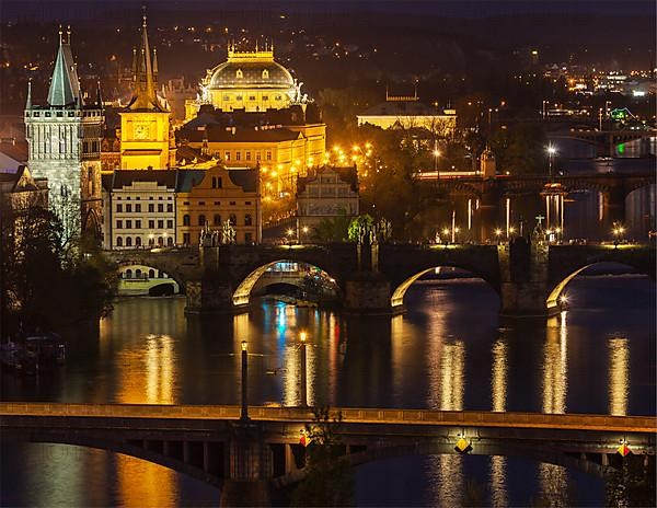 Travel Prague concept background