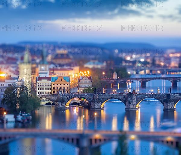 Travel Prague concept background