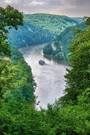 View of the Danube River near Kelheim