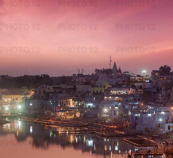 Sacred Puskhar lake