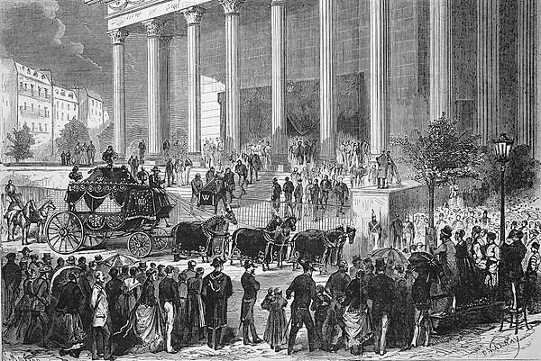 Funeral of Alexandre Florian Joseph Count of Colonna-Walewski