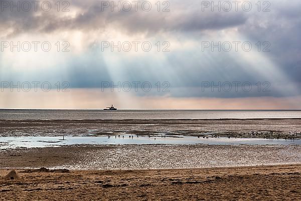 Wadden Sea in autumn