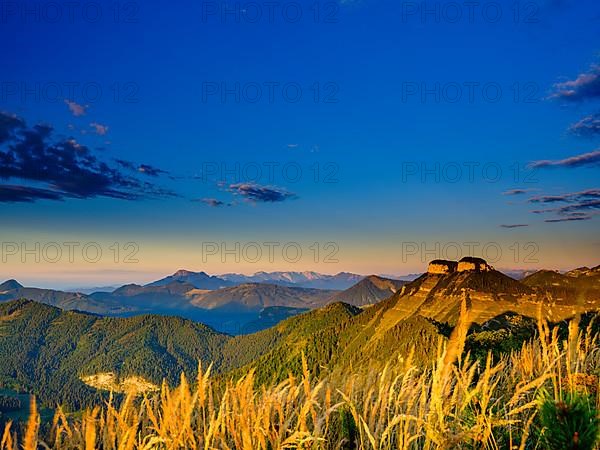 Gennerhorn in the Osterhorn group in the evening light