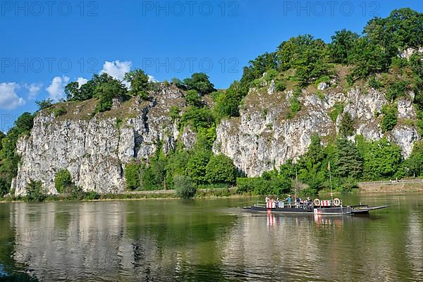 Rope ferry at Weltenburg Monastery