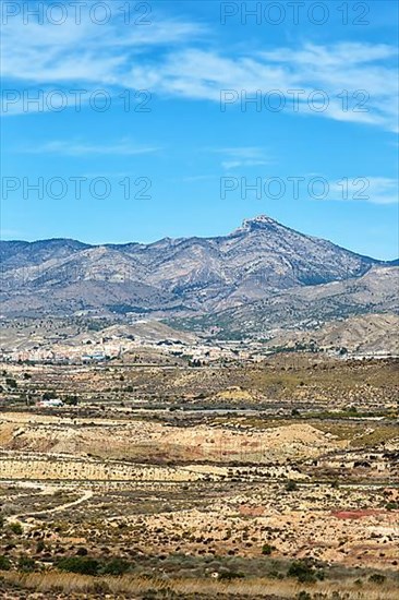Sierra del Cid Landscape near Alicante Alacant Mountains Mountains in Alicante