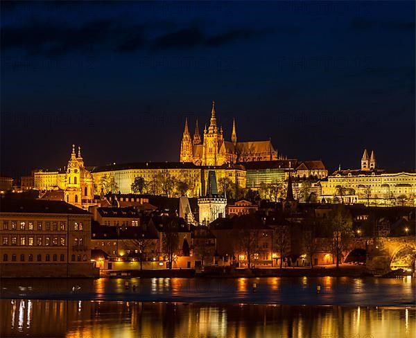 Travel Prague Europe concept background