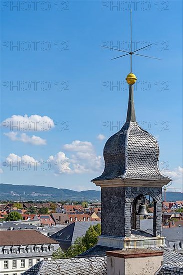 View of the city from Schwetzingen Palace