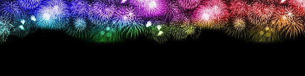 New Year's Eve Fireworks New Year's Eve New Year Background Text Free Space Copyspace Colourful Large Banner New Year New New Backgrounds