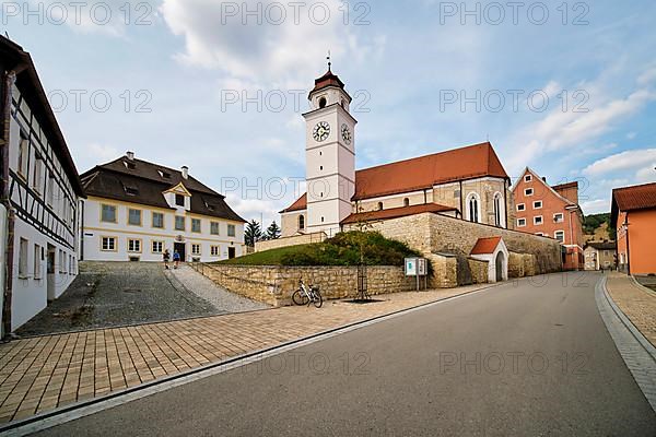 Rectory and church