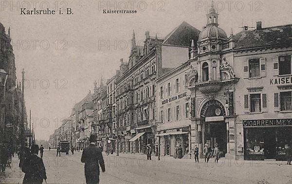 Kaiserstrasse in Karlsruhe