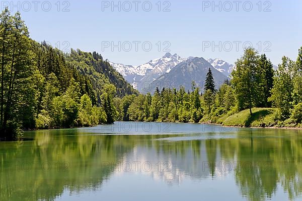 Auwaldsee near Fischen in Allgaeu