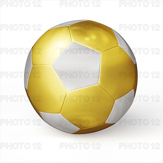 Soccer football cup prize concept