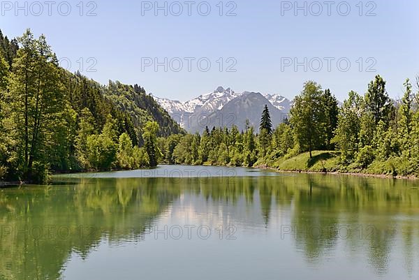 Auwaldsee near Fischen in Allgaeu