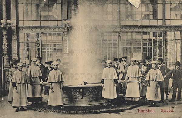 Fountain in Karlovy Vary