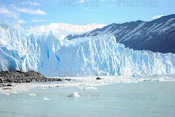 View of Perito Moreno glacier located in Patagonia
