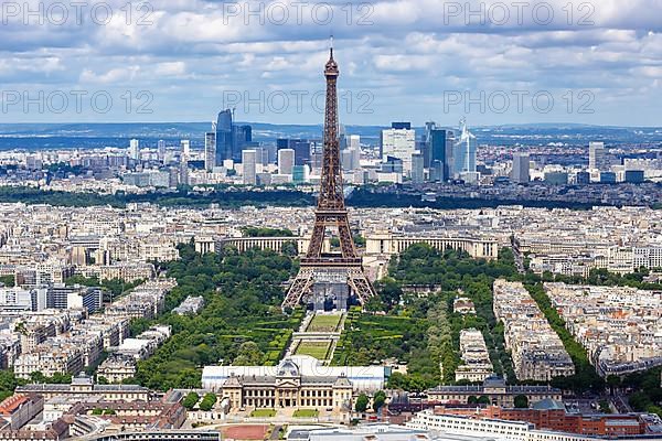 Eiffel Tower Eiffel Tower Travel from above in Paris