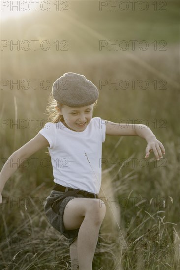 Girl with cap